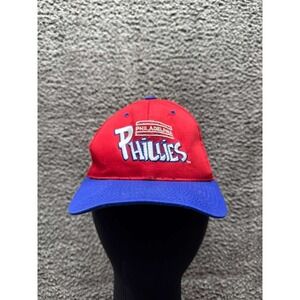 Vintage Annco Philadelphia Phillies MLB‎ Strapback Baseball Cap Adults One Size